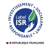 Logo du label ISR (Investissement Socialement Responsable), République française